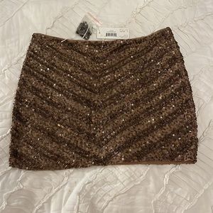 NWT Spell and the gypsy xanthe sequin stretch mini